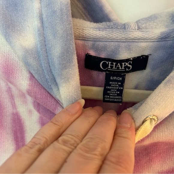 CHAPS tie dye hoodie - Picture 3 of 4